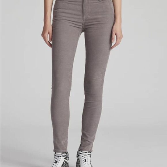 Rag & Bone NWT High Rise Skinny 5 Pocket Corduroy Jean in Nickle. Size 26. - Picture 3 of 9